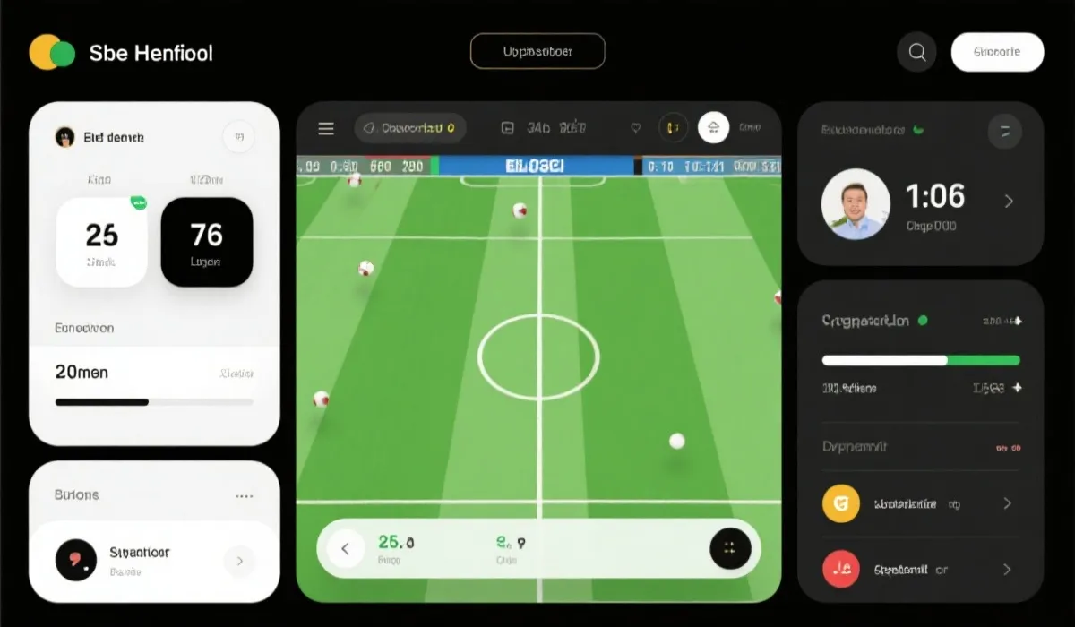 比分与赛程中心界面